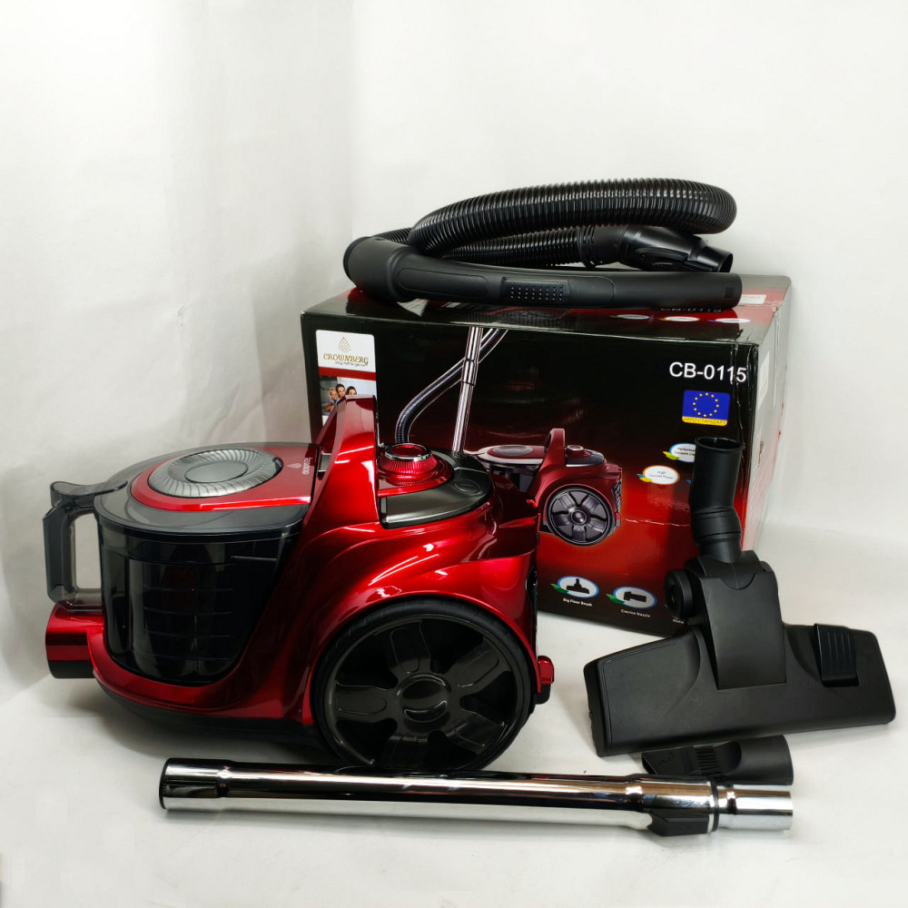 Електричний пилосос з контейнером для пилу Crownberg, Потужний пилосос для прибирання будинку DS-81 Львів - фото 7