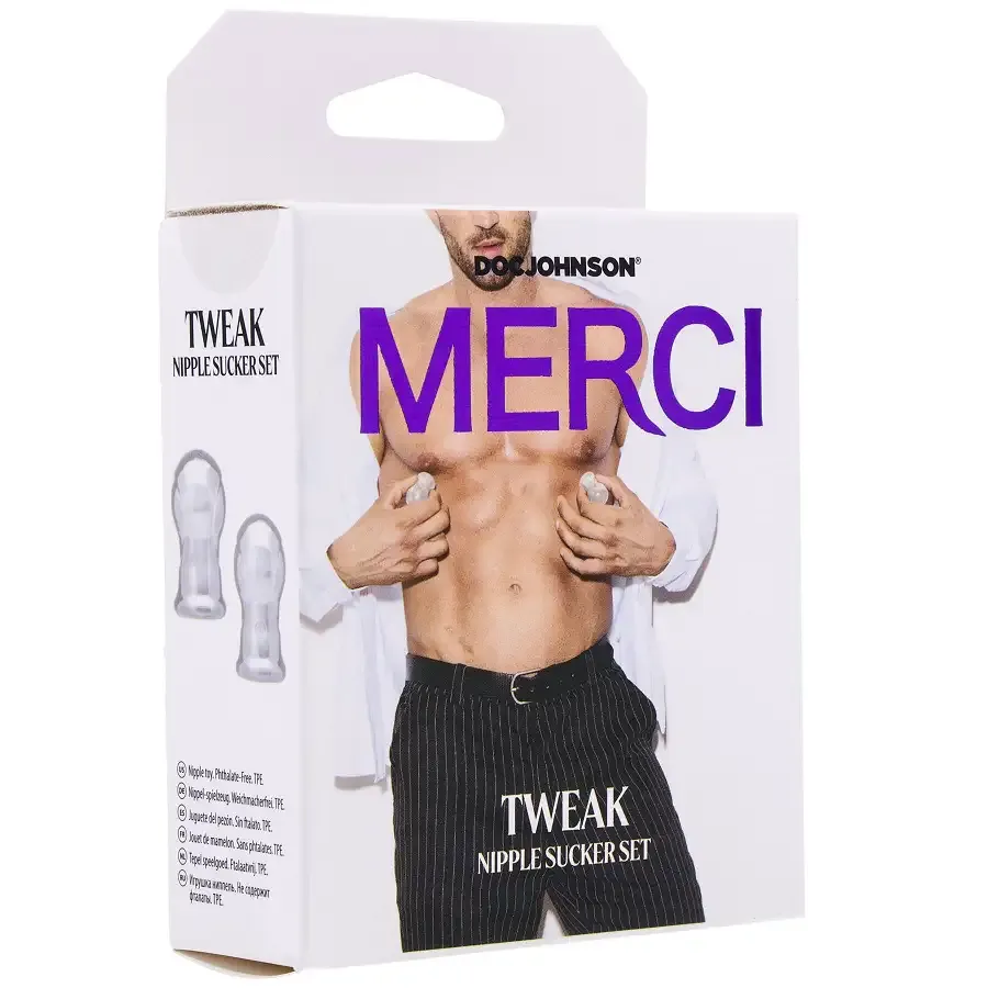 Присоски для сосків Doc Johnson Merci - Tweak - Nipple Sucker Set Львов - изображение 3