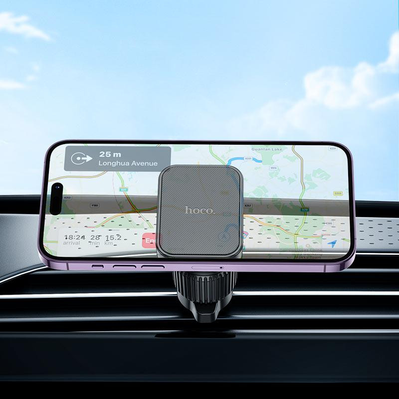 Держатель для телефона HOCO H32 Cheetah, черный Киев - изображение 2