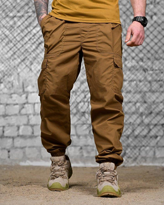 Летние тактические штаны джогеры карго койот мужские Одесса - изображение 9