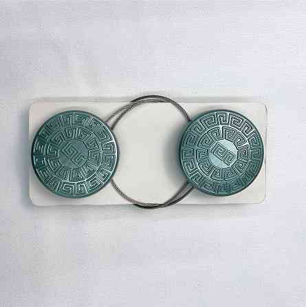 Магниты для штор и гардин Родос набор 2 шт Голубой (81-128) Киев