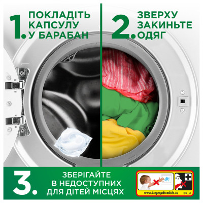 Капсулы для стирки Ariel Pods All-in-1 Sensitive Skin Для чувствительной кожи 30 шт. (8700216766012) Винница - изображение 8