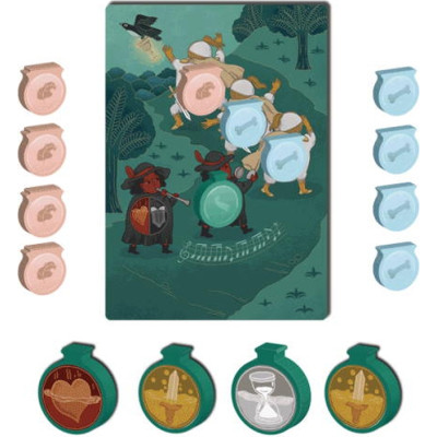 Настольная игра Games 7 Days Четыре темперамента. Делюкс издание (Four Humours) (укр.) (CHT001UA) Винница - изображение 8