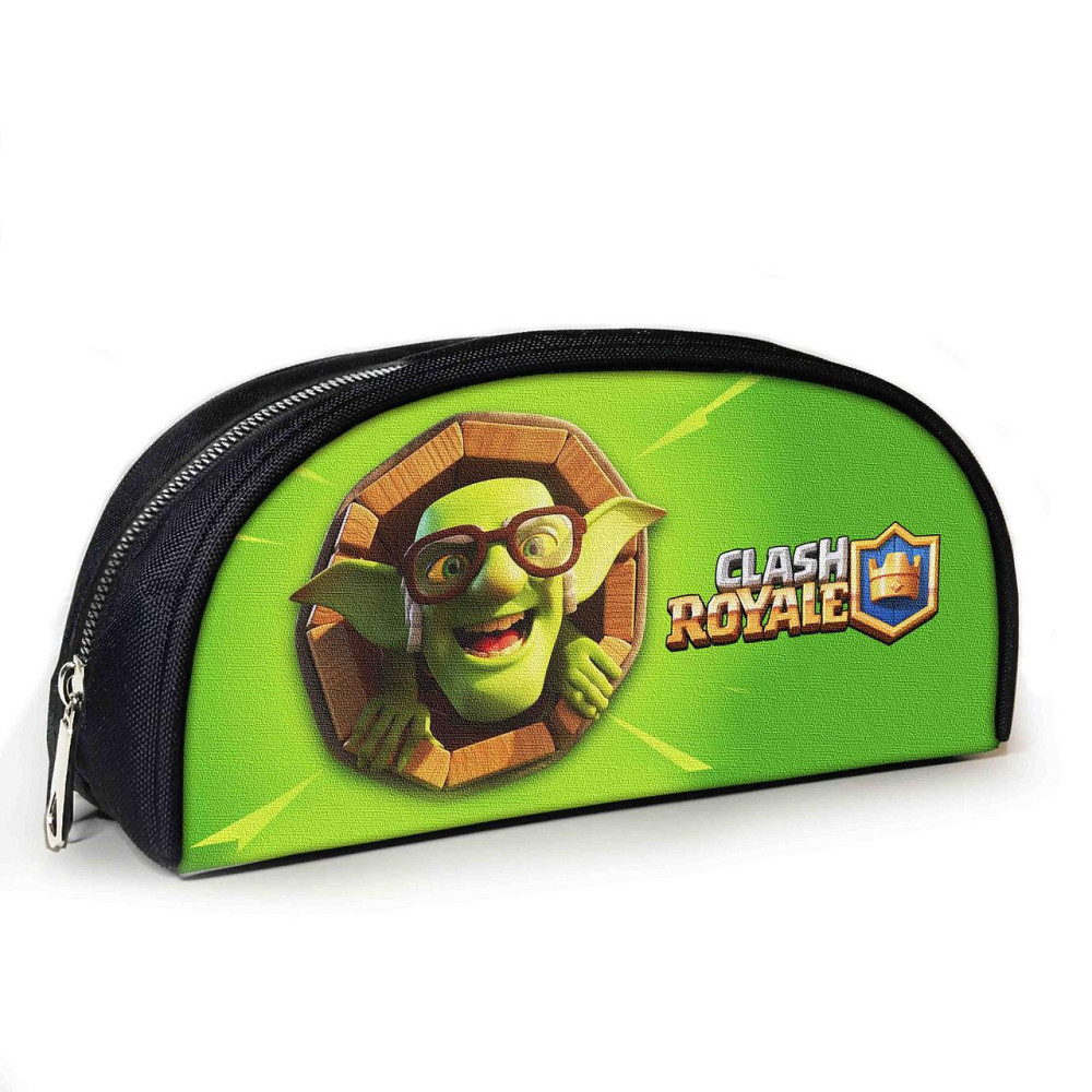 Пенал шкільний з принтом Clash Royale 23х10х8 см дитячий для дівчинки, хлопчика (3988) Київ - фото 1