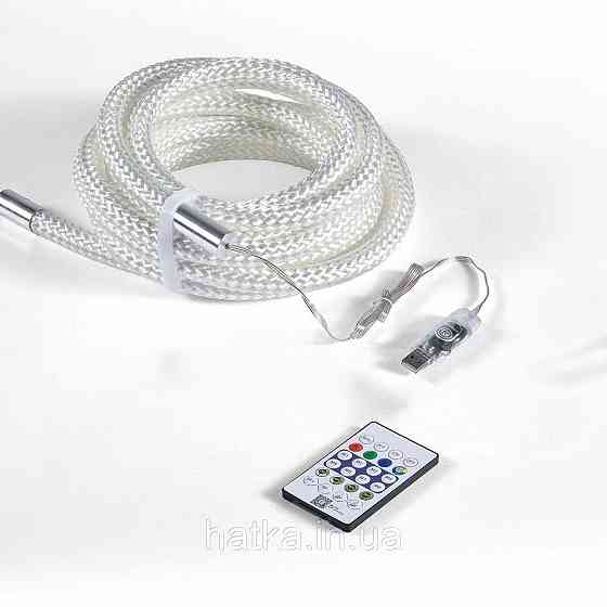 5v-RGB світлодіодна плетена стрічка (5м250LED) Київ