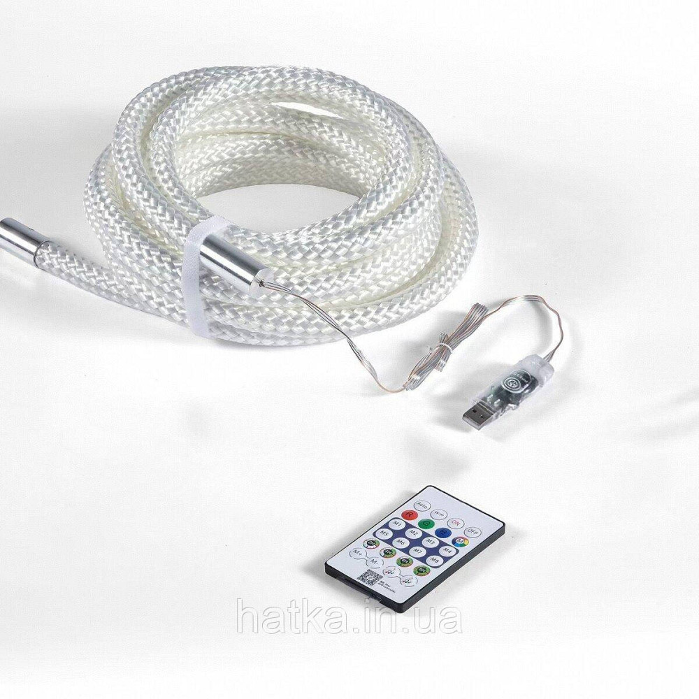 5v-RGB світлодіодна плетена стрічка (5м250LED) Київ - фото 2