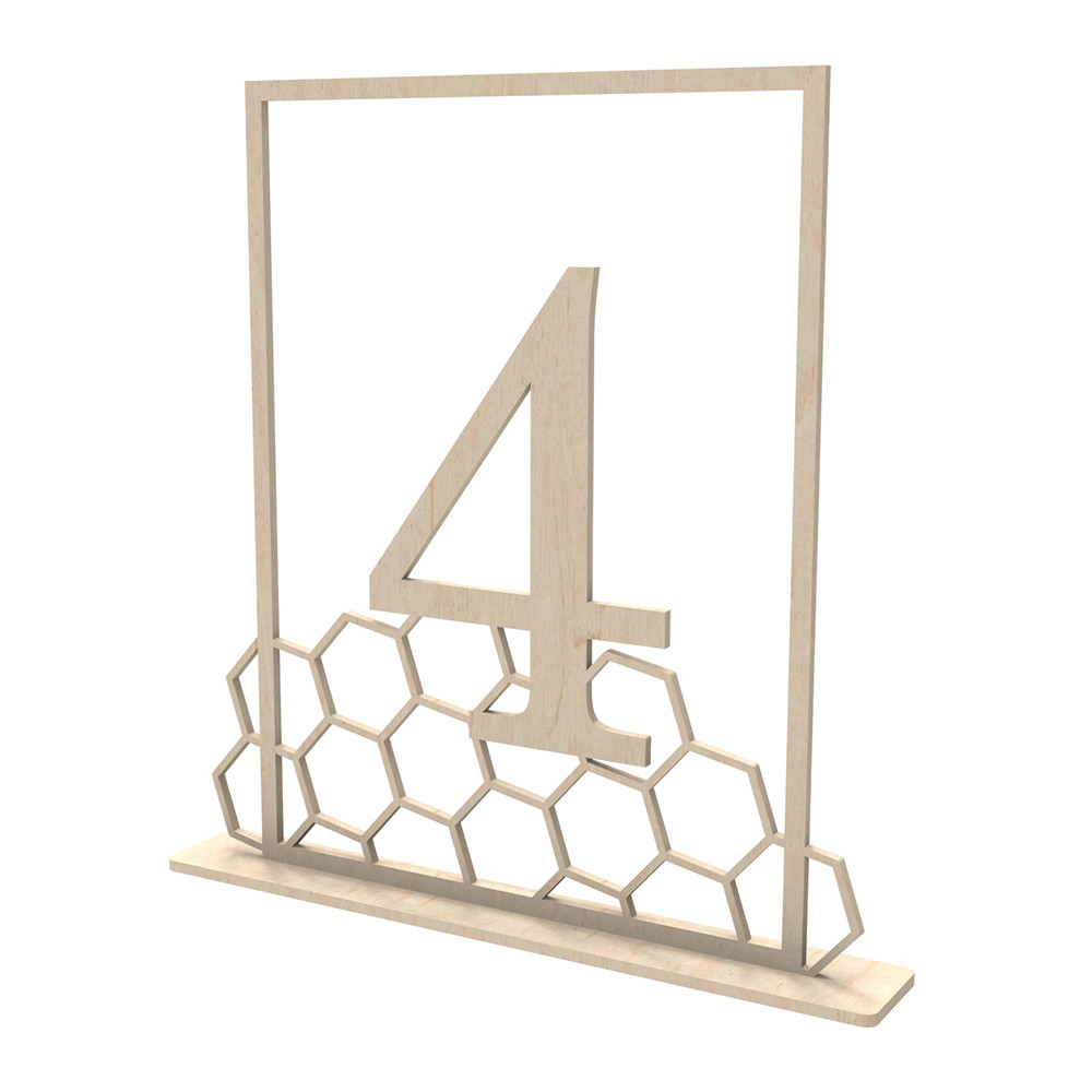 Номерки деревянные настольные 20х15 см Киев - изображение 4