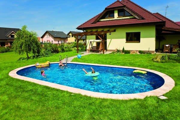 Басейн швидкозбірний овальний IBIZA (Ібіца) 8.0 х 4.16 х 1.5 м стаціонарний Київ - фото 10