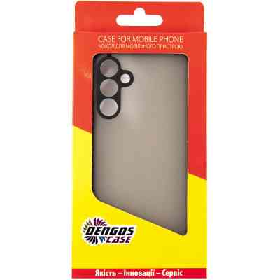 Чехол для мобильного телефона Dengos Matte Samsung Galaxy A25 5G (black) (DG-TPU-MATT-139) Винница