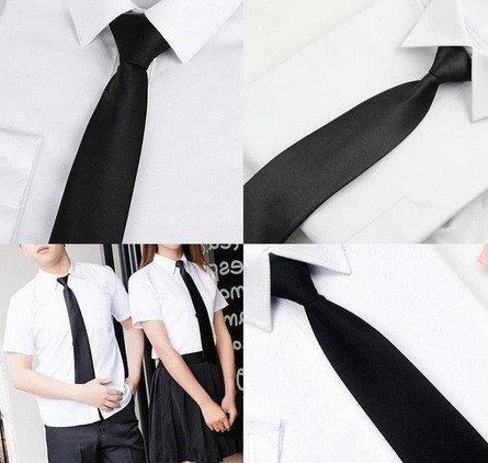 Галстук мужской черный классический Киев - изображение 1