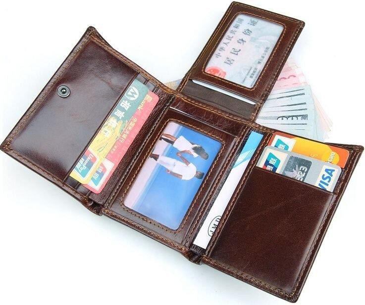 Гаманець Vintage 14464 Коричневий Київ - фото 10