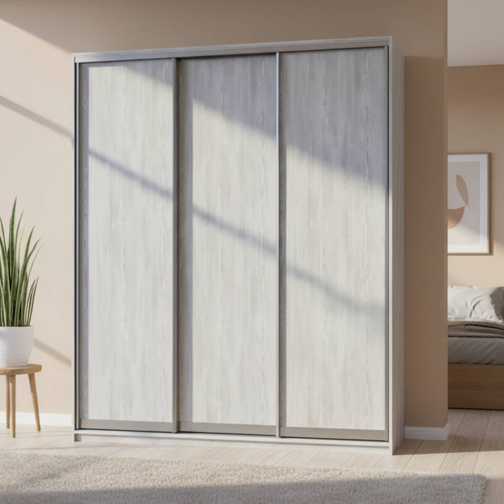 Шафа-купе Doros City Light Сосна Натті 3 ДСП 180х60х225 (DRS-011971) Львів - фото 1