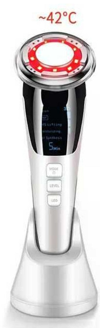 Мікрострумовий RF Lifting масажер для обличчя Skin Lifting 7.0 White. Харків - фото 3