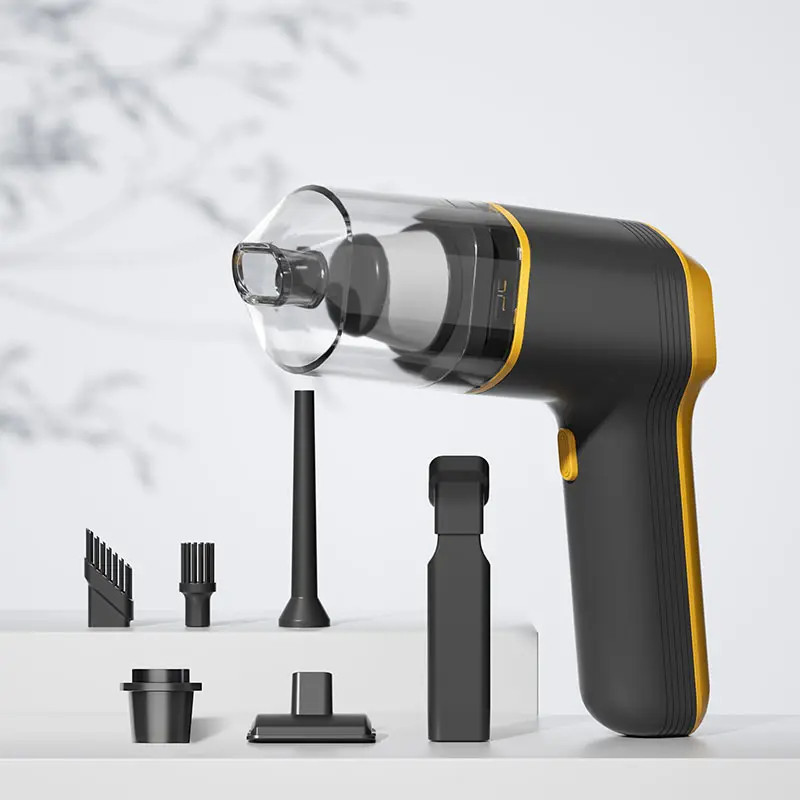 Пилосос бездротовий ручний акумуляторний автомобільний Oley DB-S02B Київ - фото 4