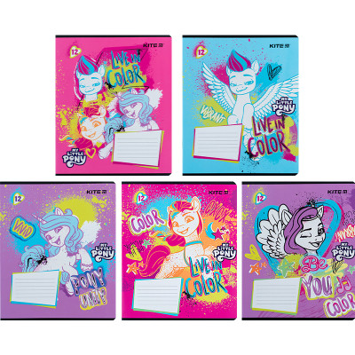 Зошит Kite My Little Pony 12 аркушів, лінія (LP24-234) Вінниця - фото 1