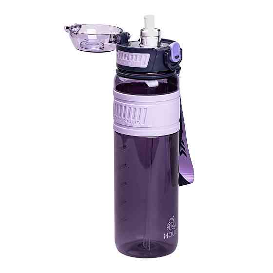 Бутылка для воды Houo спортивная 1 литр с флип крышкой фиолетовая HP-14-33V Киев