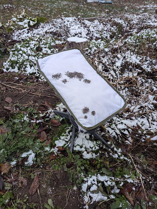 Чохол антитепловізор, захисний екран антидрон для Старлінк Starlink, тент анти-дрон ляпка білий Днепр - изображение 3