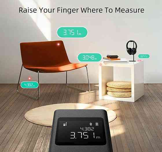 Лазерний далекомір Xiaomi MiJia Smart Laser Measure CN (MJJGCYD001QW) Киев