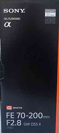 Sony SEL70200GM2 70-200mm f/2.8 GM OSS II (SEL70200GM2.SYX)  Новий ! Харків