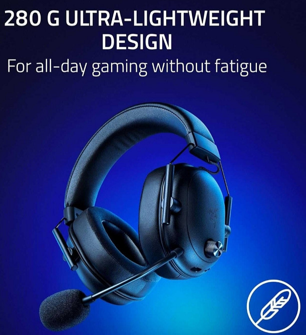 Безпроводная игровая Гарнитура Razer BlackShark V2 HyperSpeed Киев - изображение 2