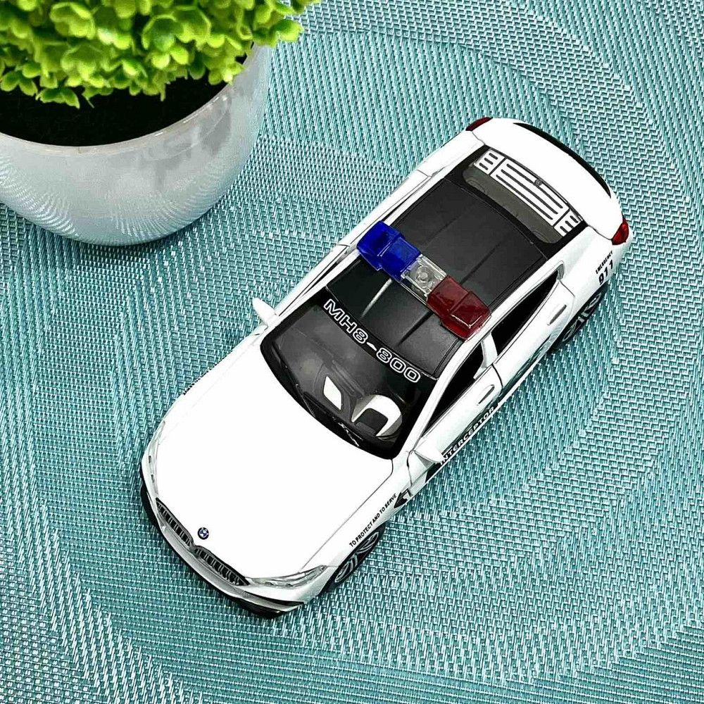 Машина Автосвіт BMW M8 інерційна відчиняються двері 16 см Біла (AP-1958) Чернігів - фото 4