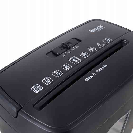 Автоматичний знищувач паперу та документів 12 л P-4 з GDPR Izoxis (25663) Нововолинськ