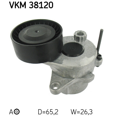Натяжитель ремня с роликом SKF VKM 38120 Винница - изображение 1