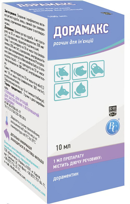 Дорамакс розчин для ін'єцій 10 мл Ветсинтез Вінниця - фото 1