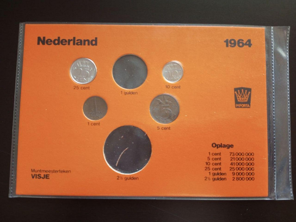 Минт сет Нидерландов, 1964 год (1.2) Не полный Полтава - изображение 1