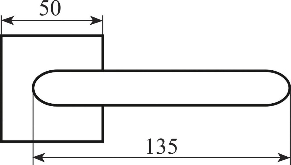 Ручка Fimet 1352-211B аntracite R ф/з Київ - фото 3