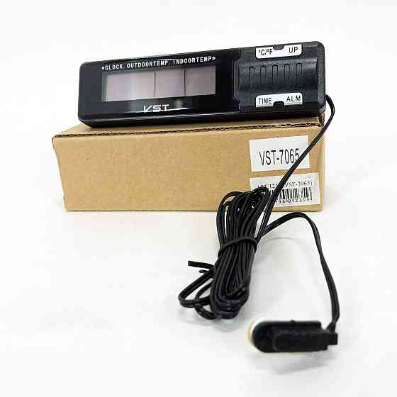 Хорошая метеостанция VST-7065, Настольная метеостанция, Прибор влажность воздуха, Влагомер ZV-666 для дома Киев