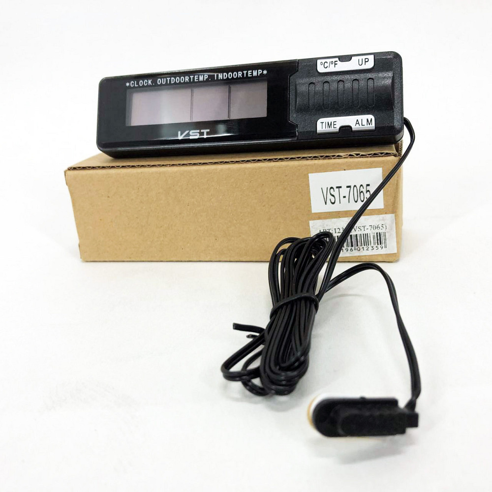 Хорошая метеостанция VST-7065, Настольная метеостанция, Прибор влажность воздуха, Влагомер ZV-666 для дома Киев - изображение 1