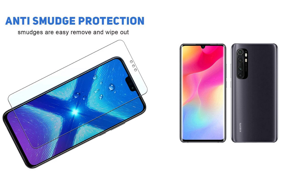Захисне скло NeoGlass для Xiaomi Mi Note 10 Lite – надпрозоре та стійке Київ - фото 3