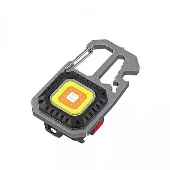 Фонарик Baseus LED аккумуляторный с Type-C 7 режимов, карабин, отвертки Львов