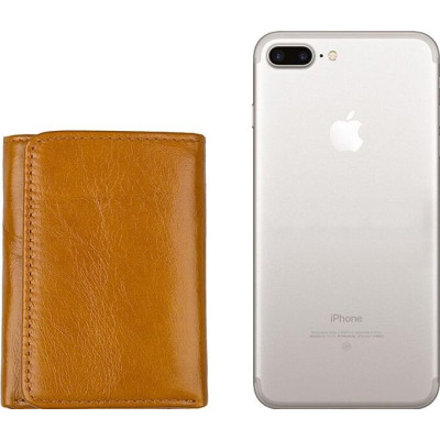 Гаманець Vintage Шкіряний Рудий (14597) Вінниця - фото 10