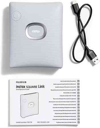 Принтер миттєвого друку Fujifilm Instax SQ Link White (16785470) ( 15384 ) Харків