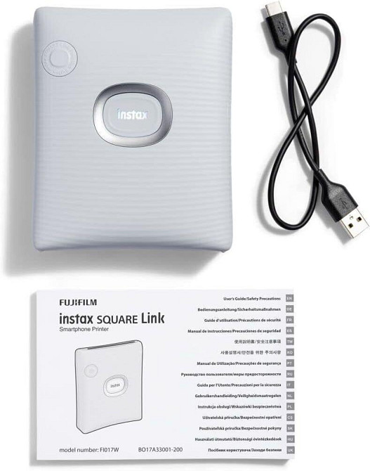 Принтер миттєвого друку Fujifilm Instax SQ Link White (16785470) ( 15384 ) Харків - фото 2