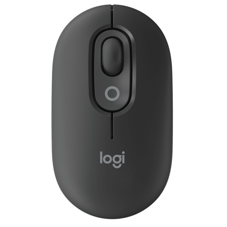 Миша бездротова Logitech Pop Mouse with Emoji Graphite (910-007412) Темно-сірий Харків - фото 1