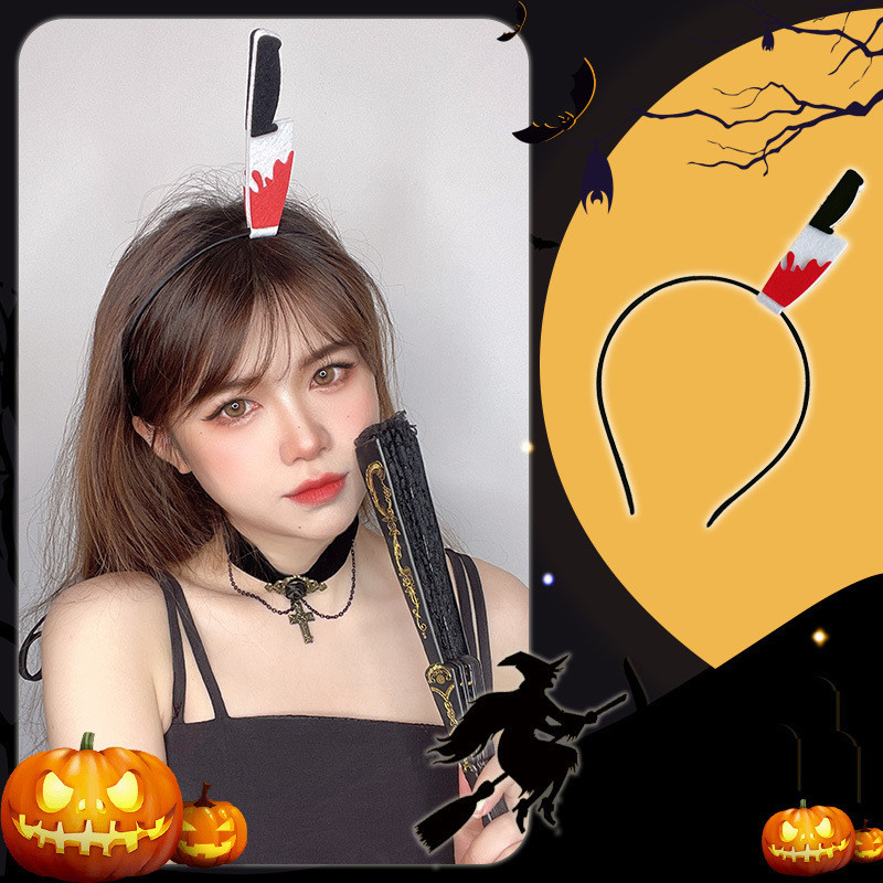 Обруч на Хэллоуин Нож one size разноцветный Киев - изображение 4