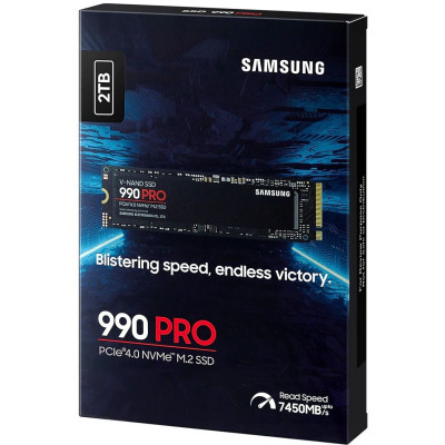 Накопичувач SSD M.2 2280 2TB 990 PRO Samsung (MZ-V9P2T0BW) Вінниця - фото 7