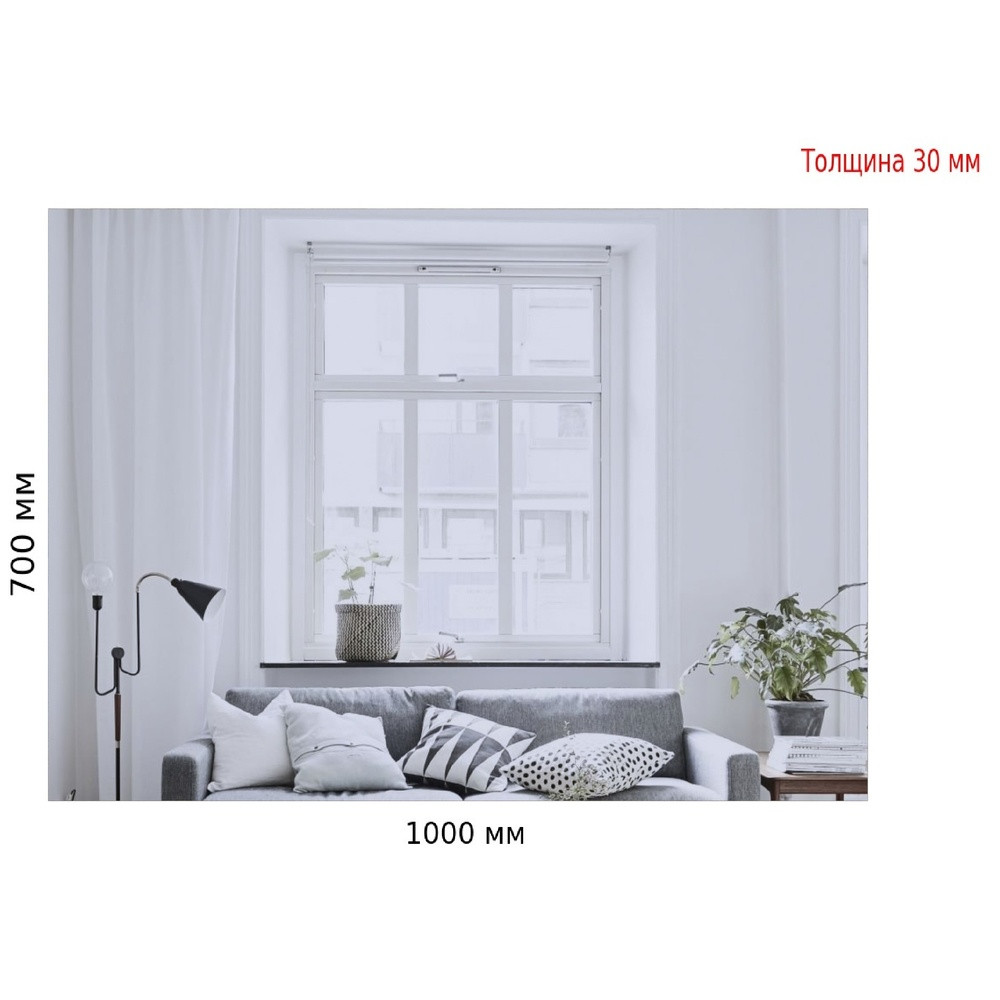 Зеркало Doros Дэйл 100х70х3 (DRS-011904) Днепр - изображение 5