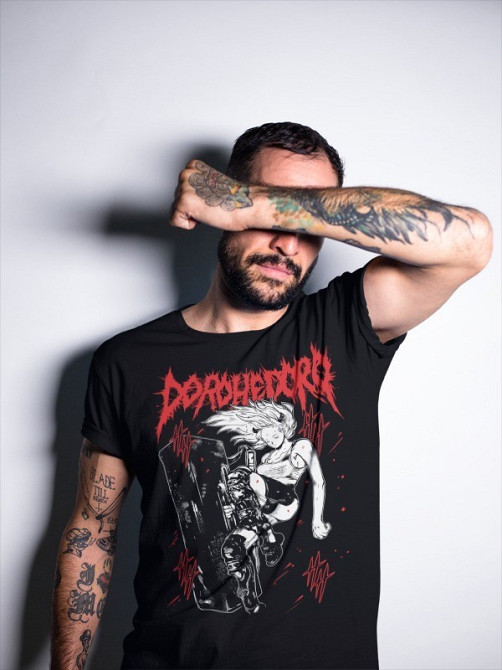 Футболка для мальчика аниме Никаидо Дорохедоро Ебису Нои оверсайз (рост от 165 до 180 ) Черний AnimeJ0237m Днепр - изображение 2