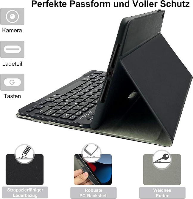 Захисний чохол з Bluetooth клавіатурою для iPad 10.2 (2019/20/21)/pro10.5(2017)/Air 3 10.5 Дніпро - фото 3