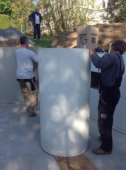 Бассейн быстровозводимый овальный IBIZA (Ибица) 7.0 х 3.5 х 1.5 м стационарный Киев - изображение 8