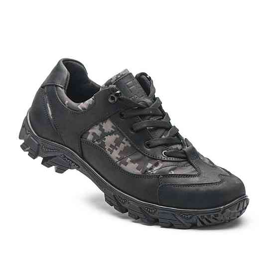 Тактичні кросівки чорні демісезон.Шкіряні,кордура.Надійні.В-3 Харків