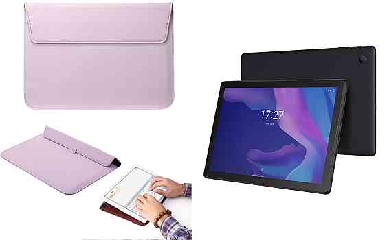 Чехол-конверт VitoCase для Alcatel 1T Smart 10.1 8092 Prime, с функцией подставки для планшета Фиолетовый Киев
