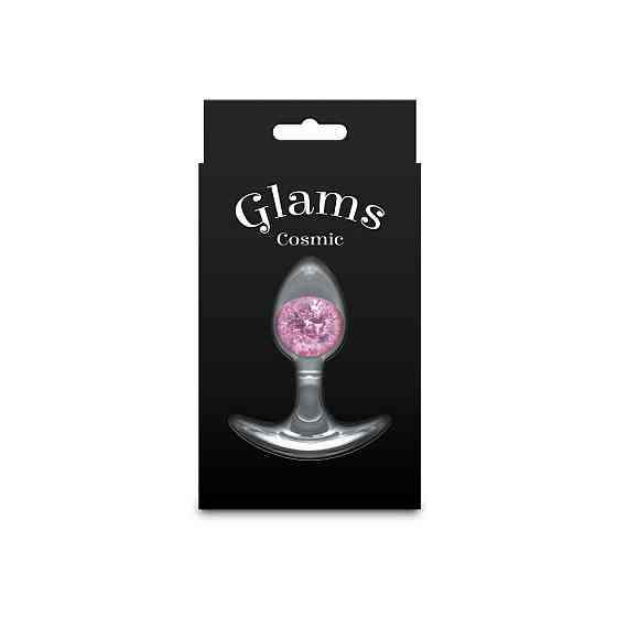 Анальна пробка NS Novelties Cosmic Glams — Small — Pink Sex Aura Київ