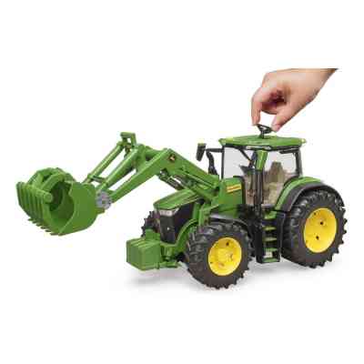 Спецтехника Bruder трактор John Deere 7R 350 с погрузчиком (03151) Винница
