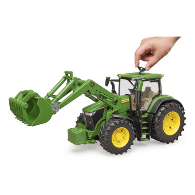 Спецтехника Bruder трактор John Deere 7R 350 с погрузчиком (03151) Винница - изображение 2