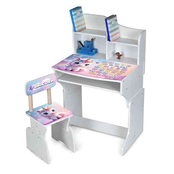 Дитяча парта M 904-12 висота 3 положення, зі стільчиком Вінниця